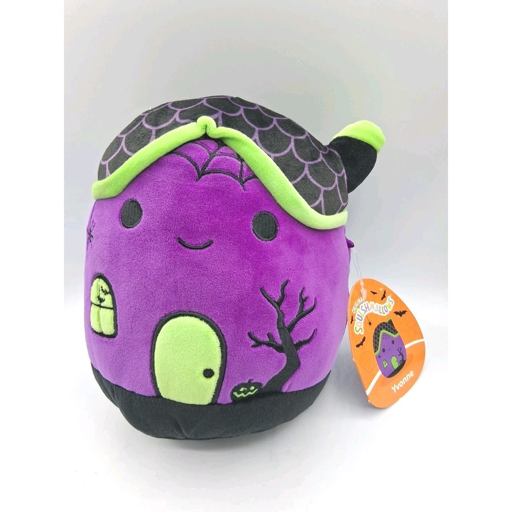 Squishmallows: 8" Halloween Yvonne the Haunted House Brand New